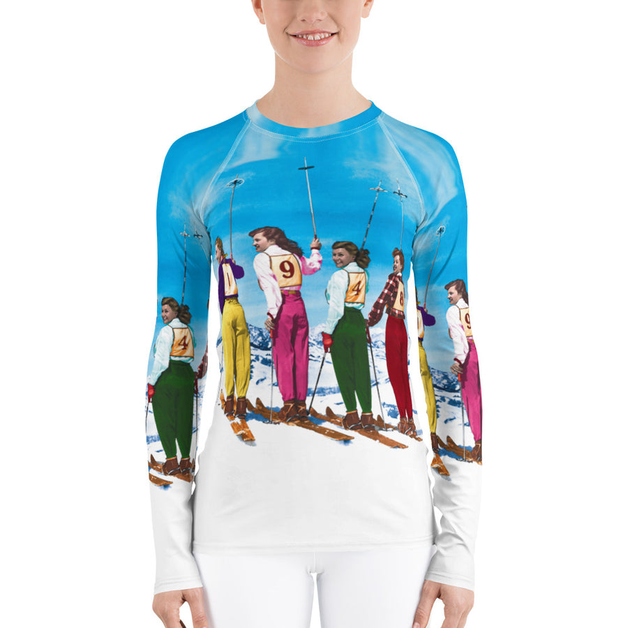 1948 Racers Women's Fitted Long Sleeve Top