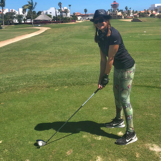 Test "Driving" Leggings as Golf Wear