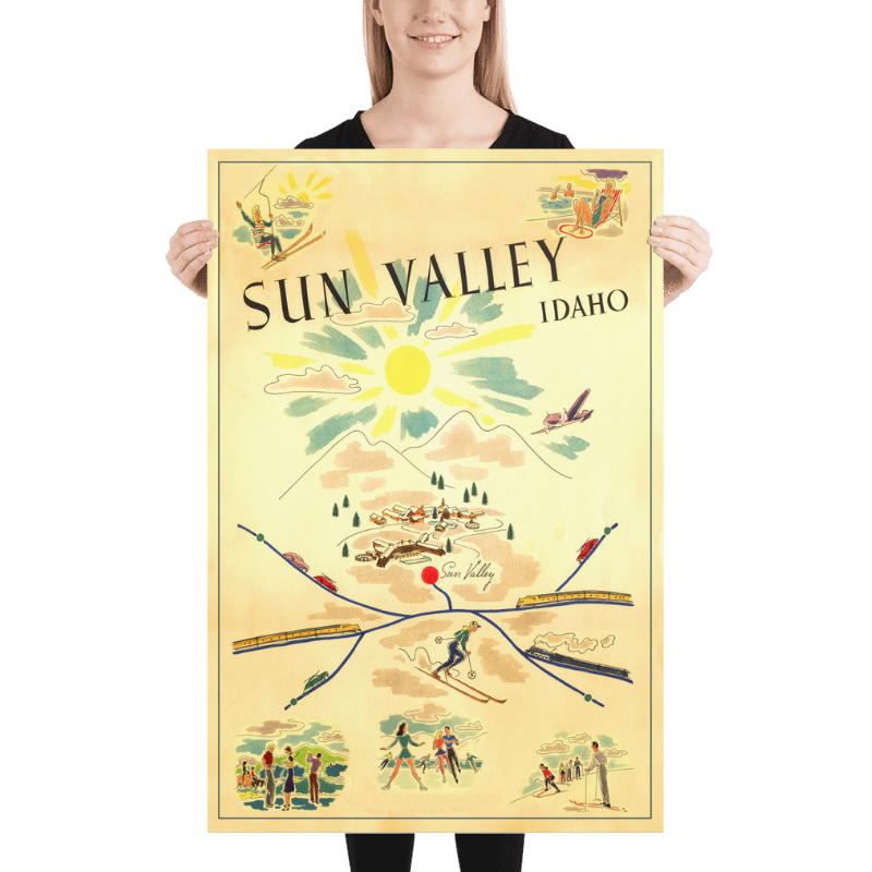 Sun Valley Idaho Poster