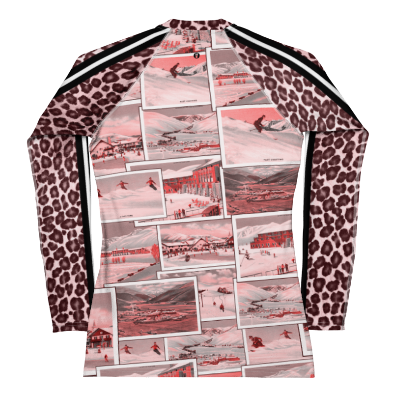 Greeting From Sun Valley Pink Women's Long Sleeve Top