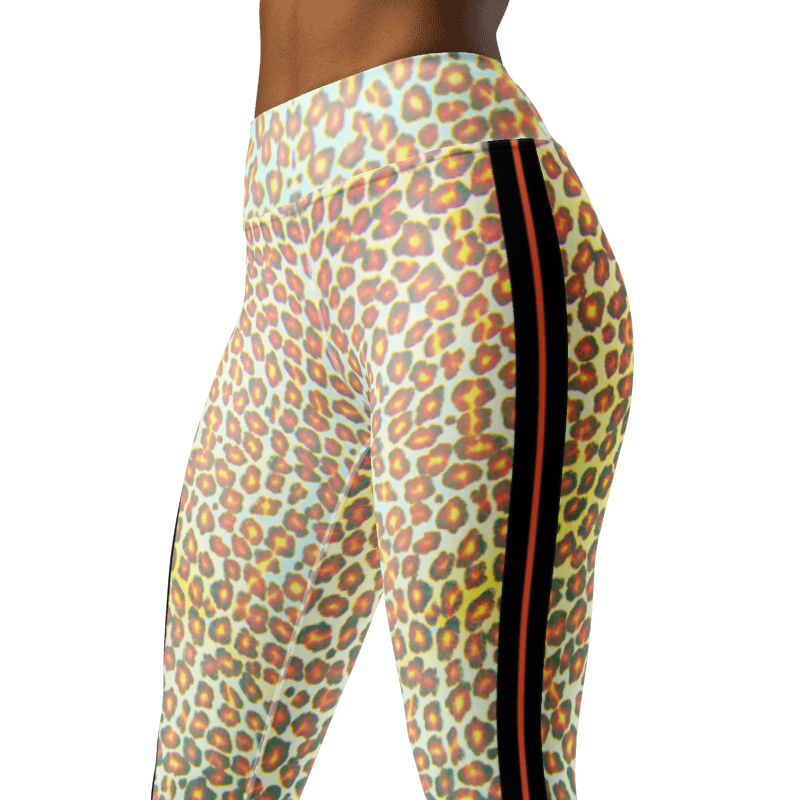 Leopard Bright Yoga Leggings