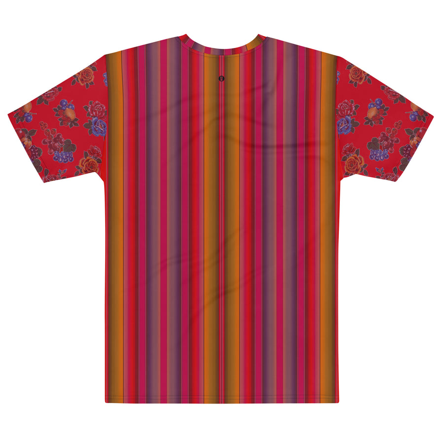Serape Red and Roses Unisex T-shirt