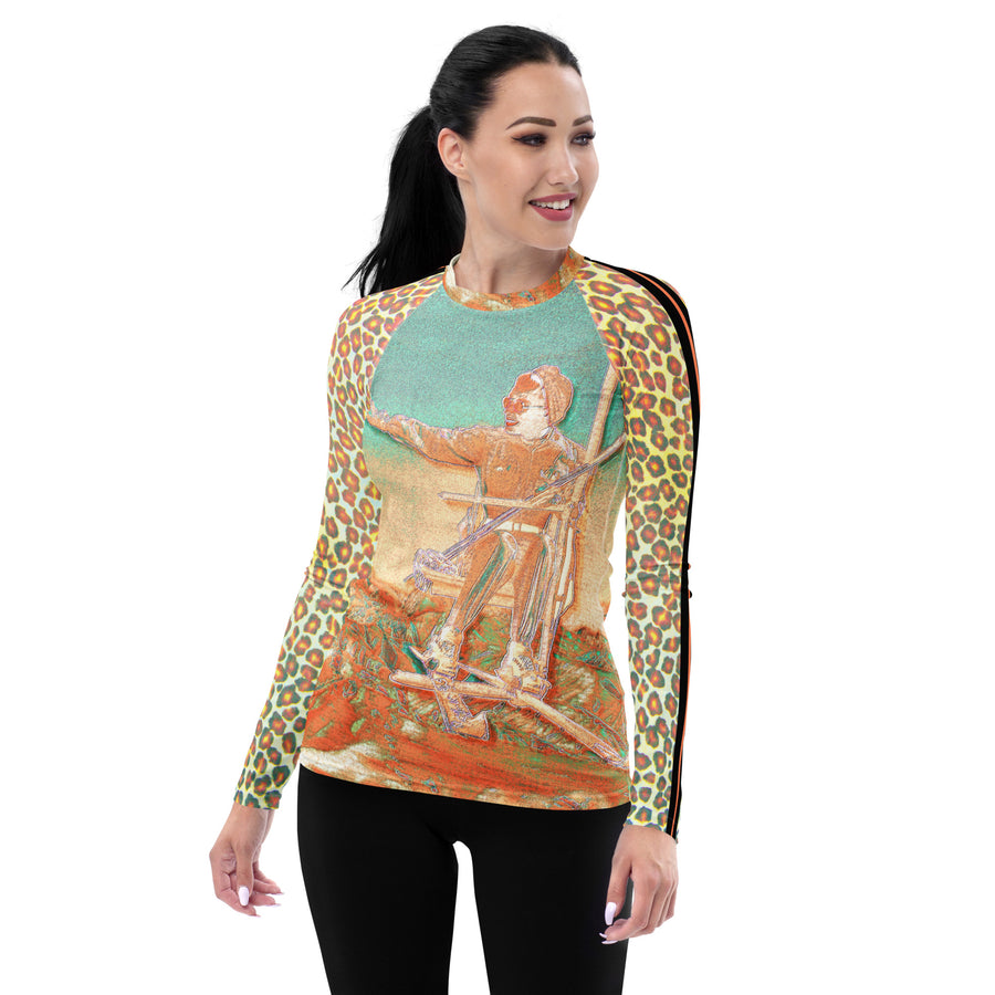 2023 Leopard Lady Women's Long Sleeve Top