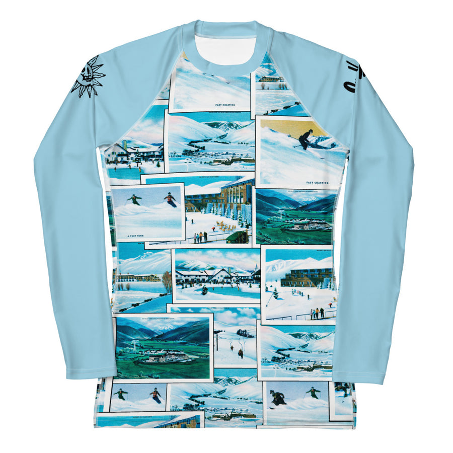 Angel Season Women's Long Sleeve Athletic Shirt - Sun Protection Rash Guard For Hiking & Yoga