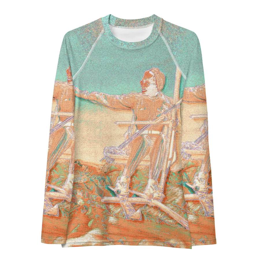 Lady on a Lift Sun Valley Logo Women's Long Sleeve Top