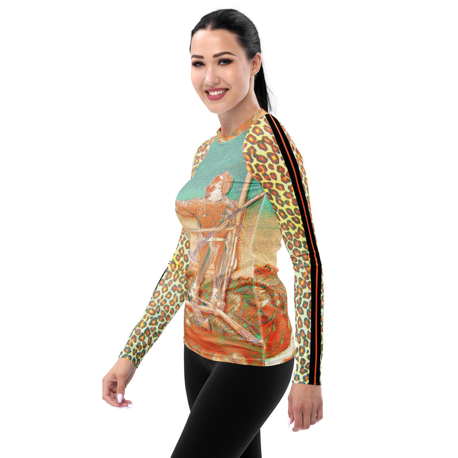 2023 Leopard Lady Women's Long Sleeve Top