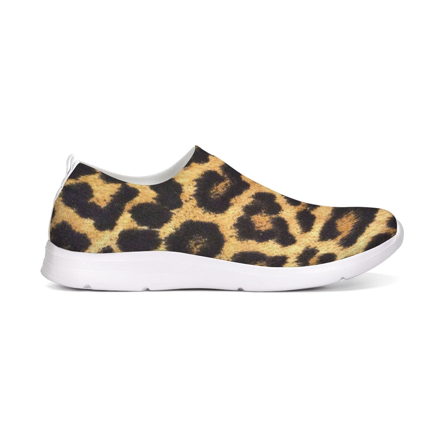 Warm Fuzzy Leopard Flyknit Slip-on Shoe