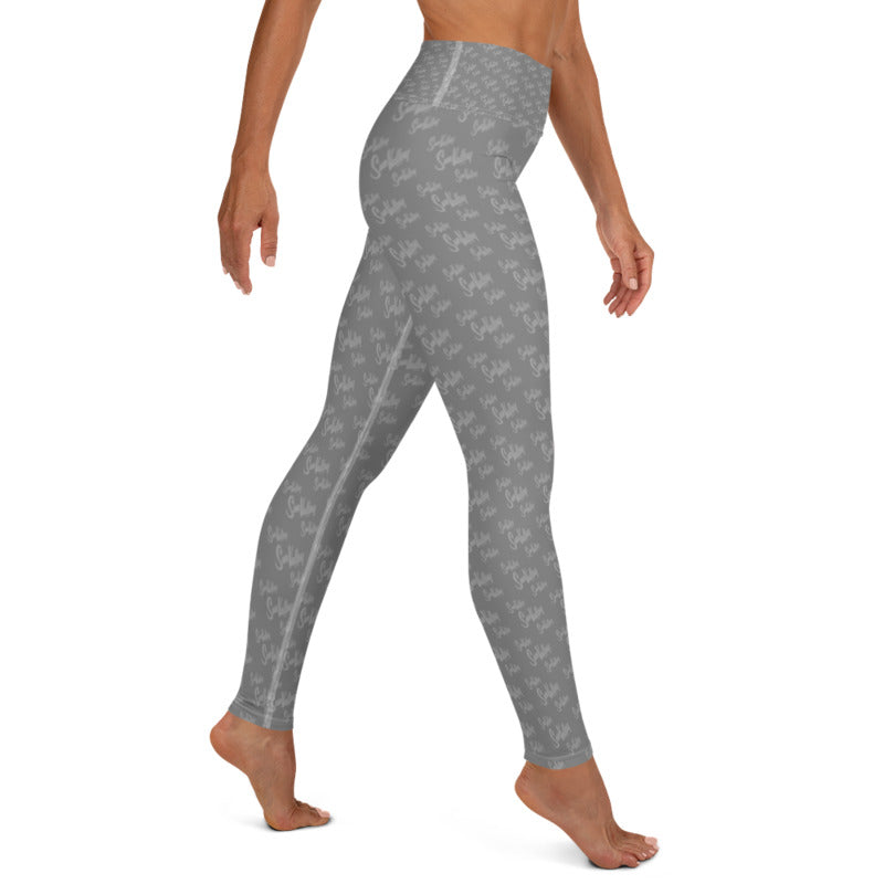 Sun Valley Logo Grey Yoga Leggings