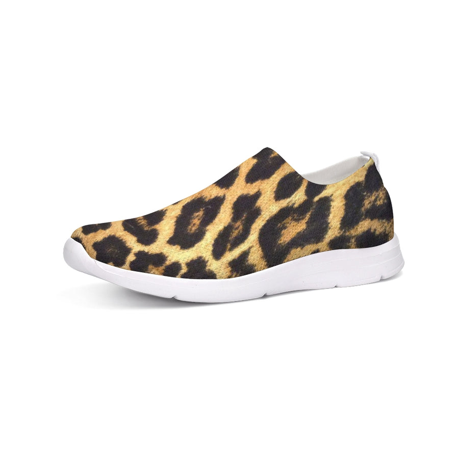 Warm Fuzzy Leopard Flyknit Slip-on Shoe