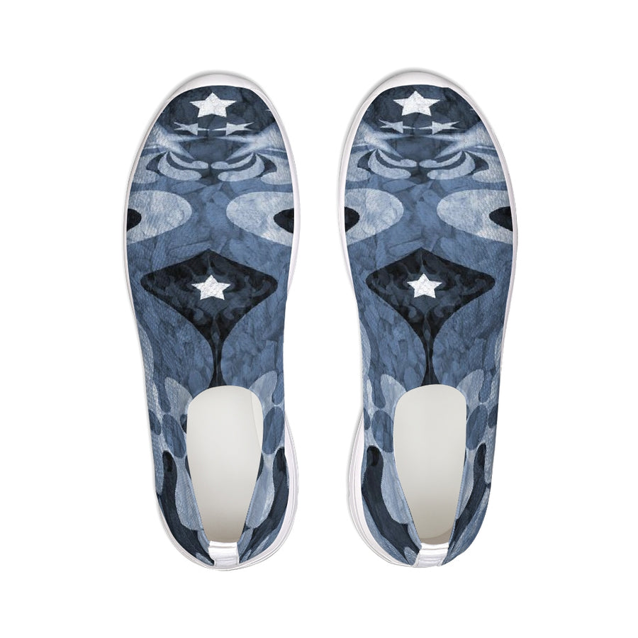 PopArt Blue Flyknit Slip-on Shoe