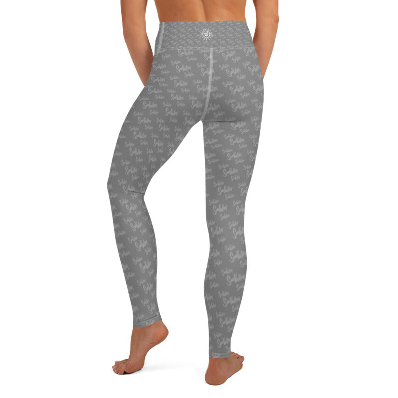 Sun Valley Logo Grey Yoga Leggings