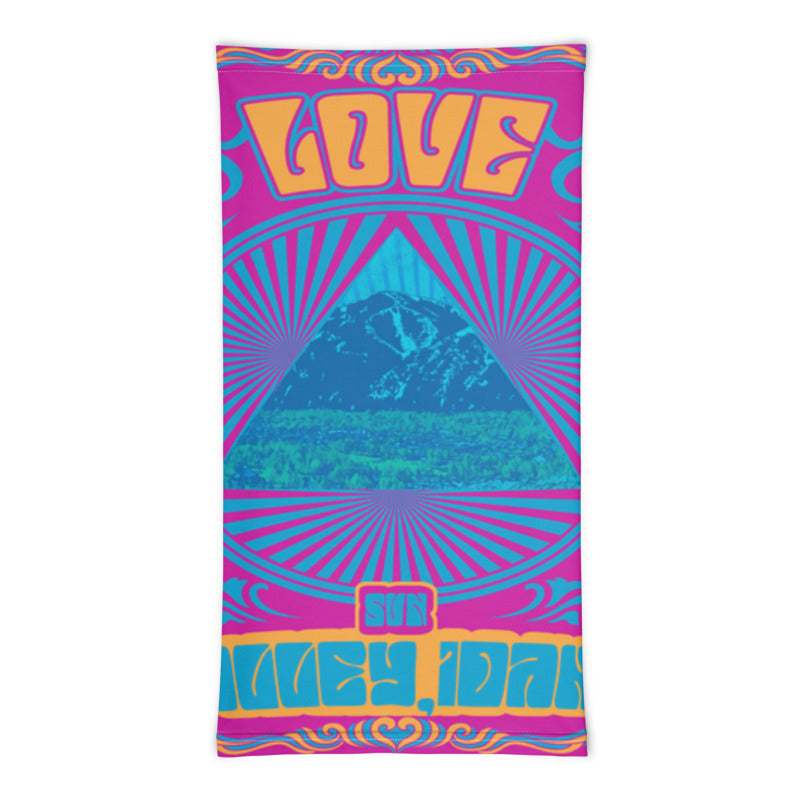 All You Need Is Love Sun Valley Neck Gaiter