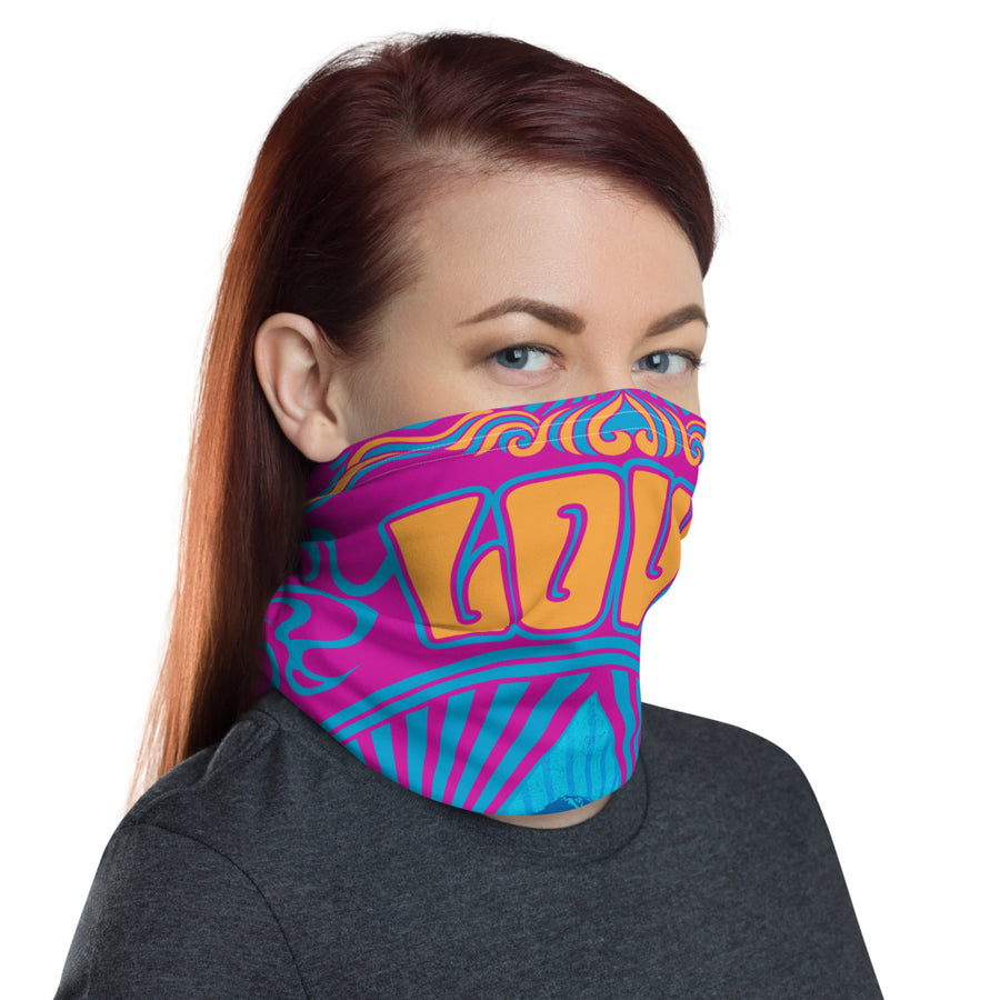 All You Need Is Love Sun Valley Neck Gaiter