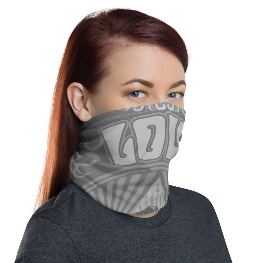 All You Need Is Love Sun Valley Grey Neck Gaiter