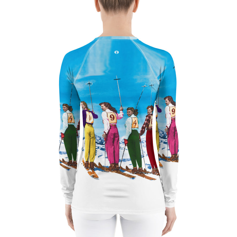 1948 Racers Women's Fitted Long Sleeve Top