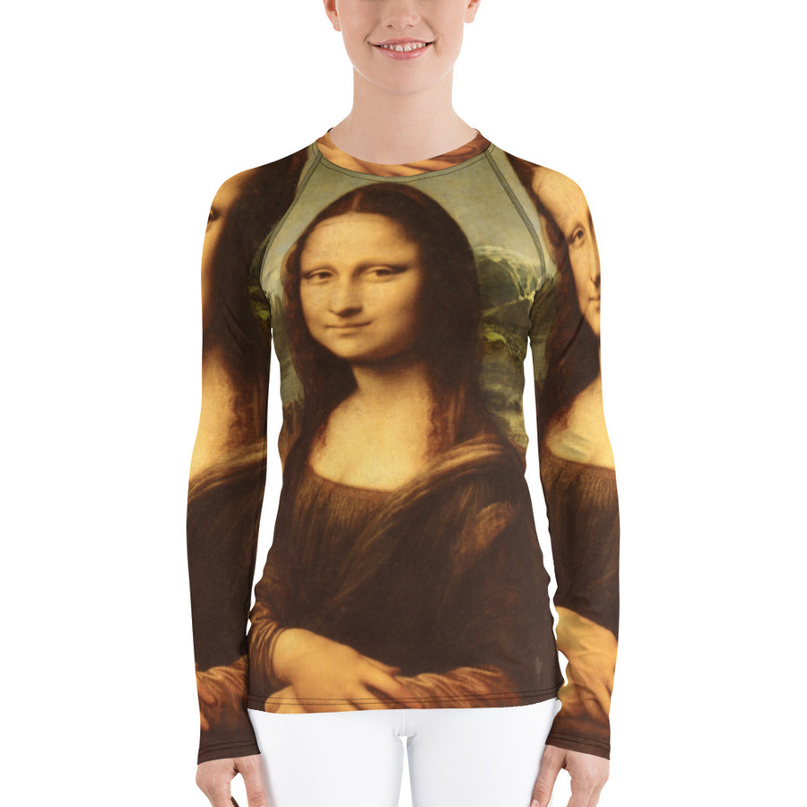 Mona Goes Sun Valley Women's Rash Guard