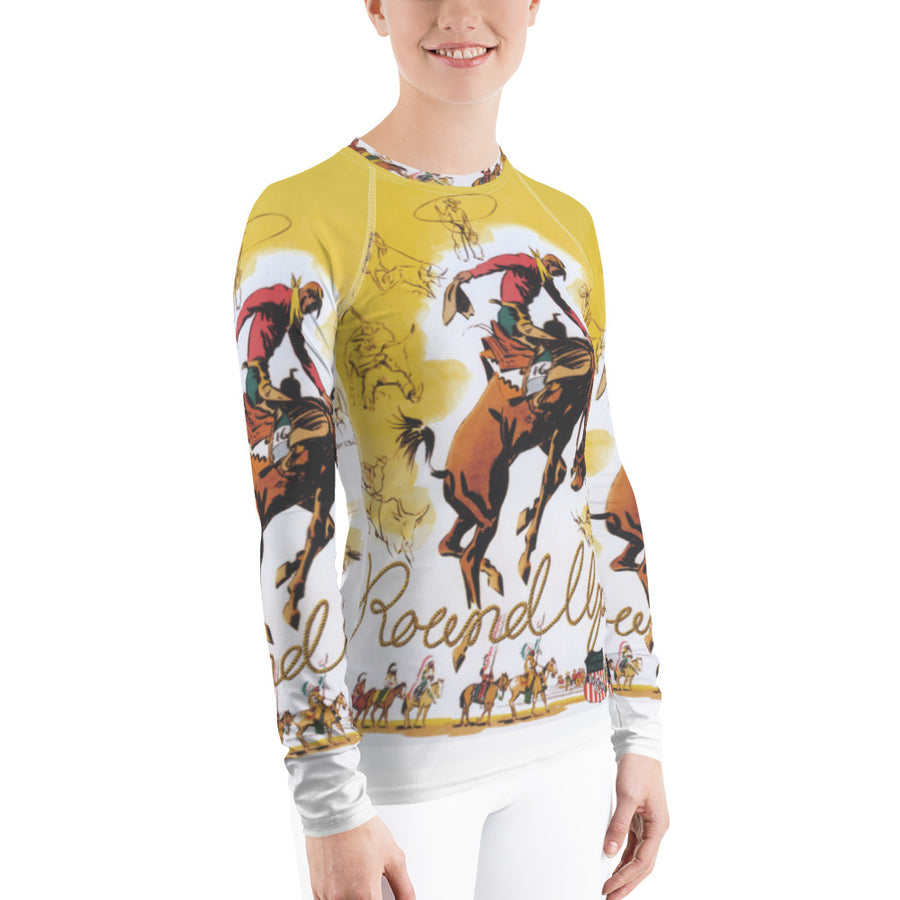 Sun Valley RoundUp Women's Fitted Long Sleeve Top