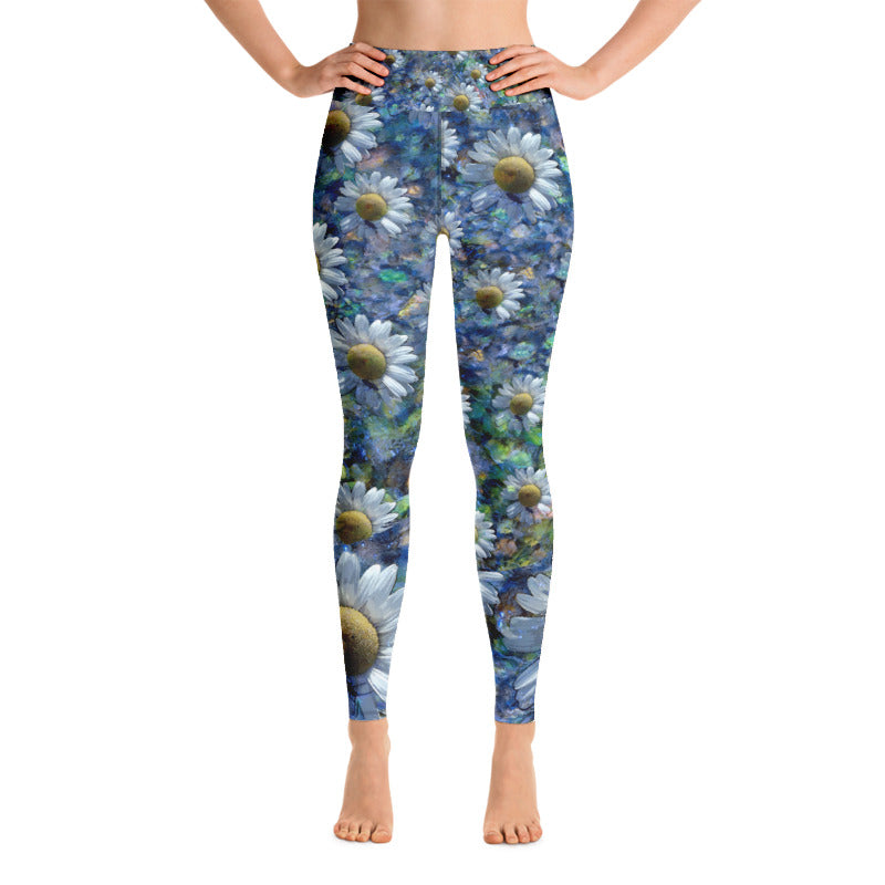 Floating Daisies Yoga Leggings