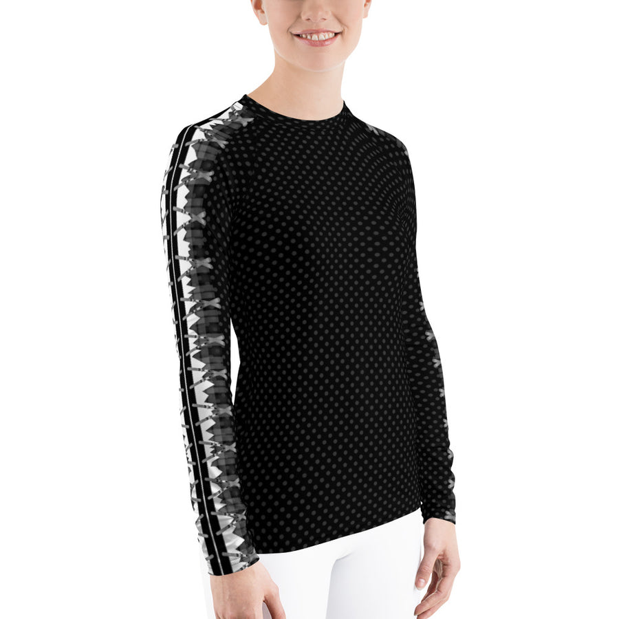 Crossed Ski Women's Long Sleeve Top