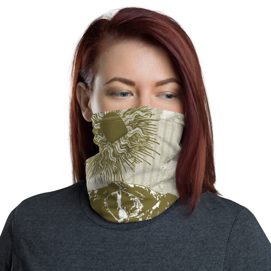 Summer Over Baldy Olive Neck Gaiter