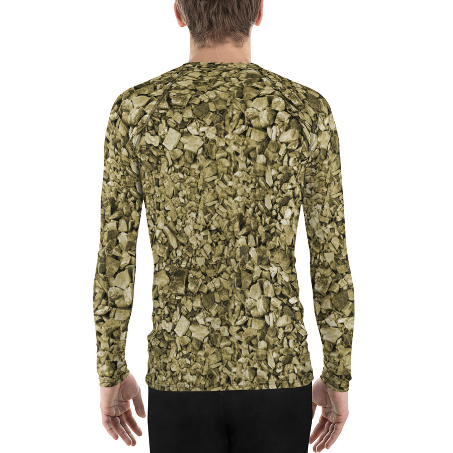 Olive Rocks Men's Rash Guard