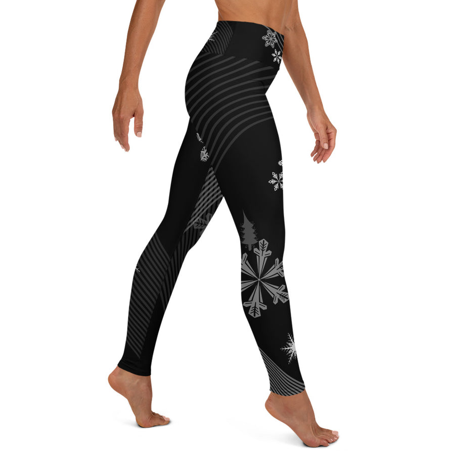 Night Ski Yoga Leggings