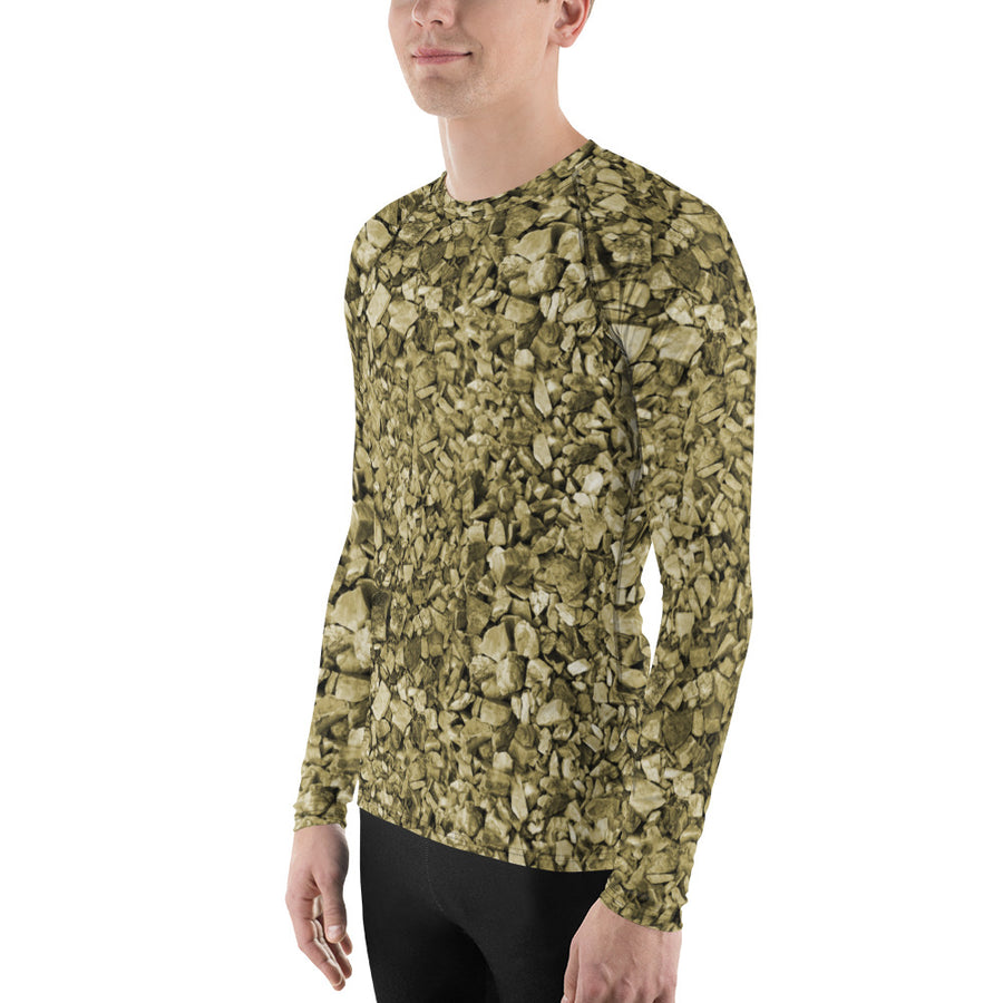 Olive Rocks Men's Rash Guard