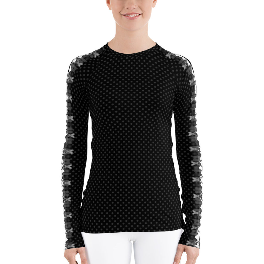 Crossed Ski Women's Long Sleeve Top