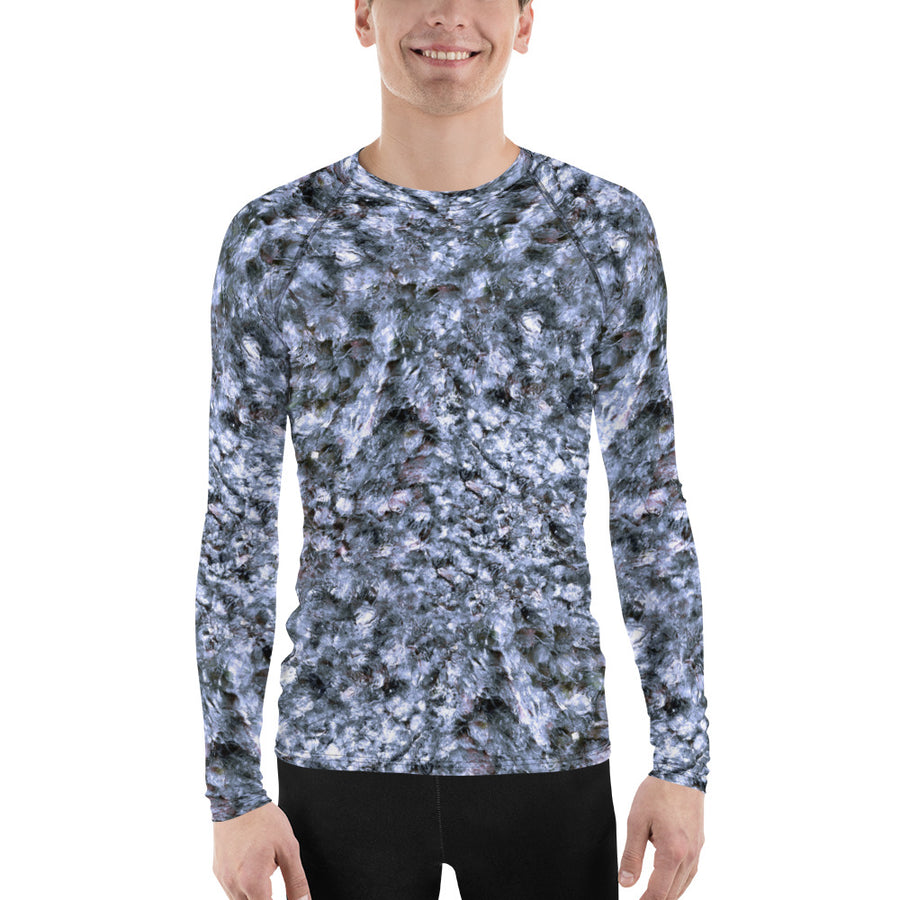 Riverbed Blue Men's Rash Guard