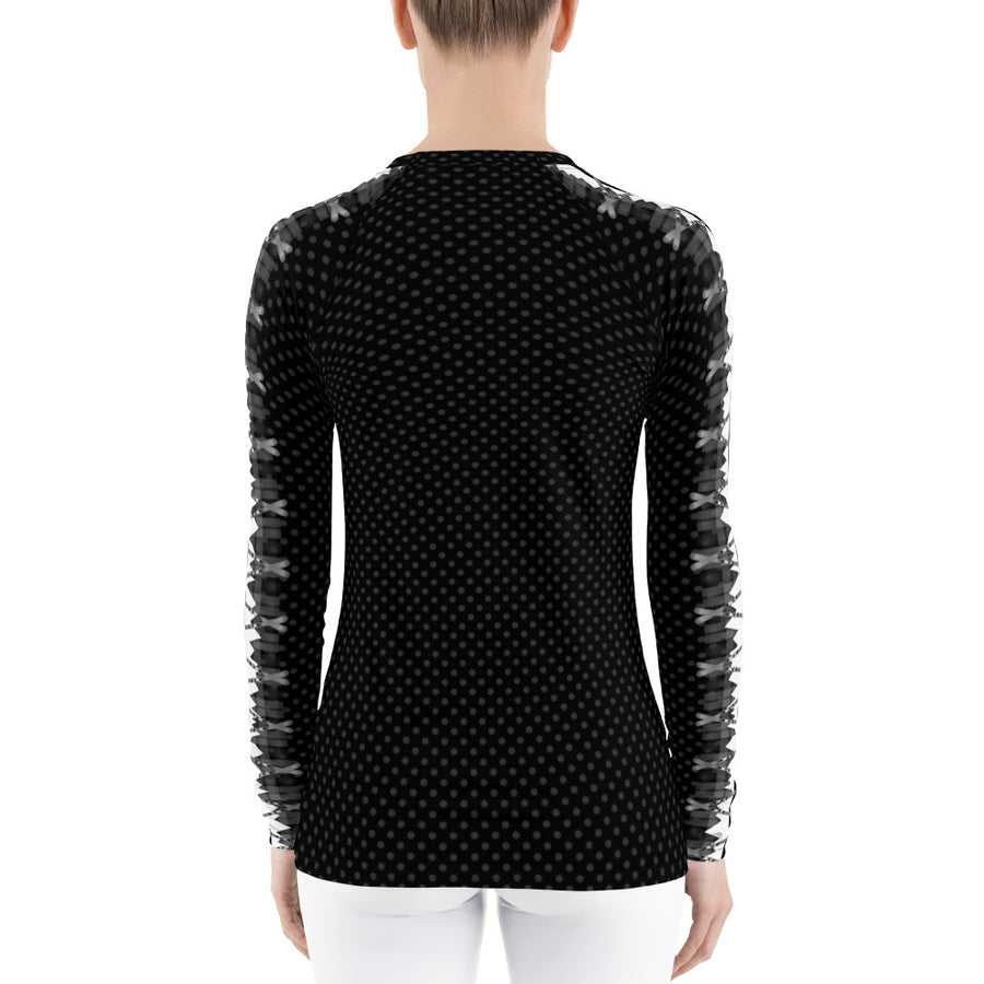 Crossed Ski Women's Long Sleeve Top