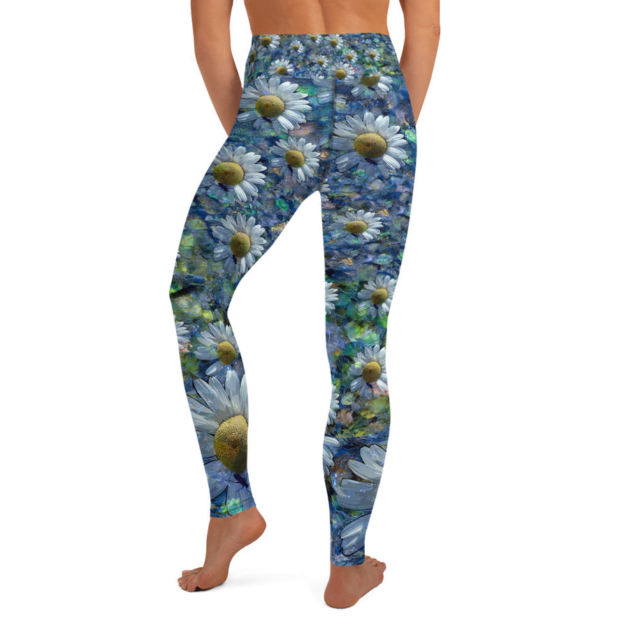 Floating Daisies Yoga Leggings