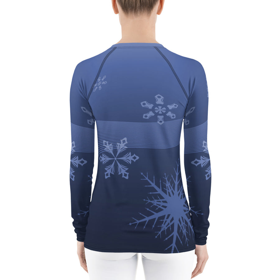 Blue Bird Ski Day Women's Long Sleeve Top