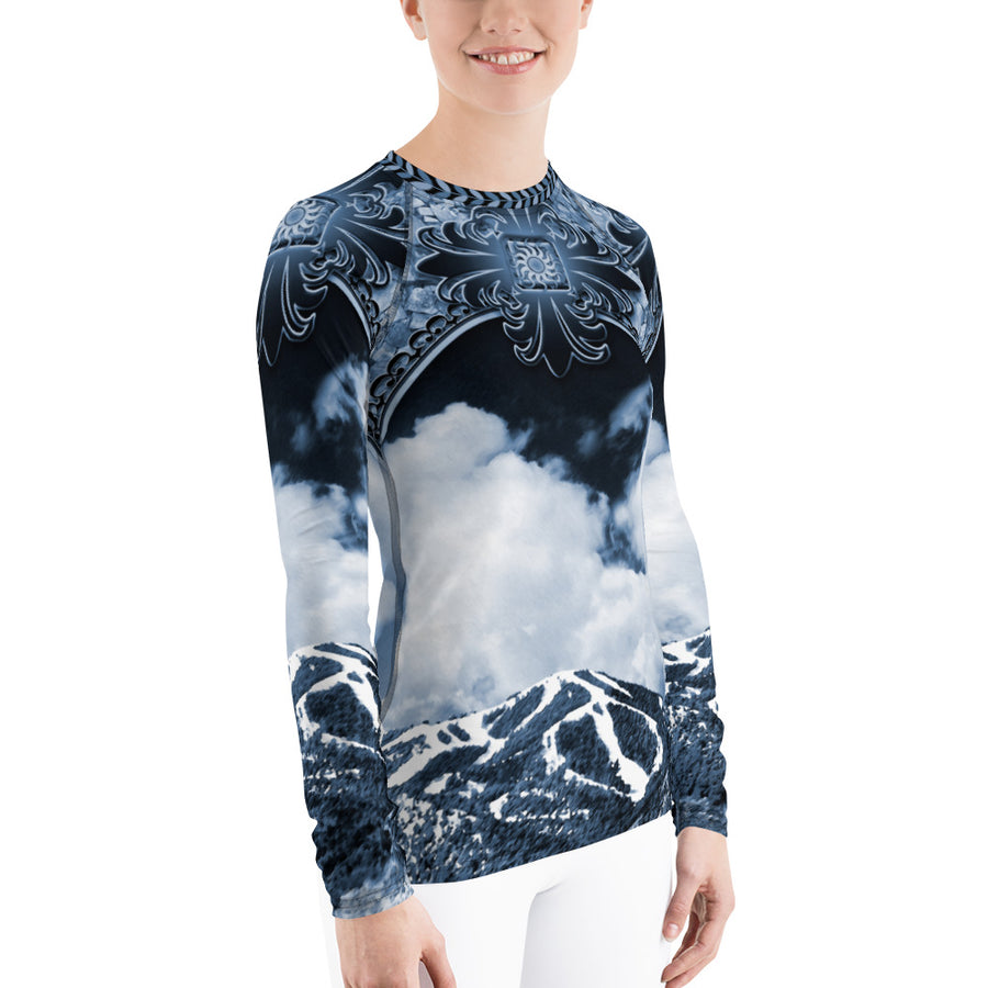 Mt. Baldy Indigo Women's Long Sleeve Top