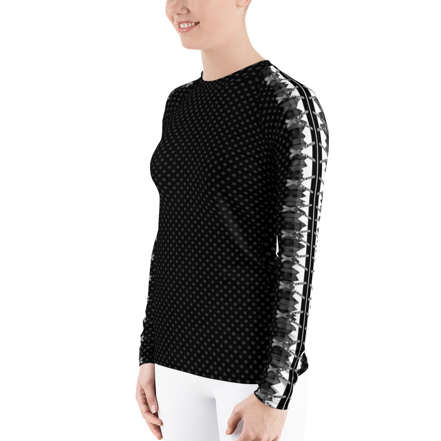 Crossed Ski Women's Long Sleeve Top