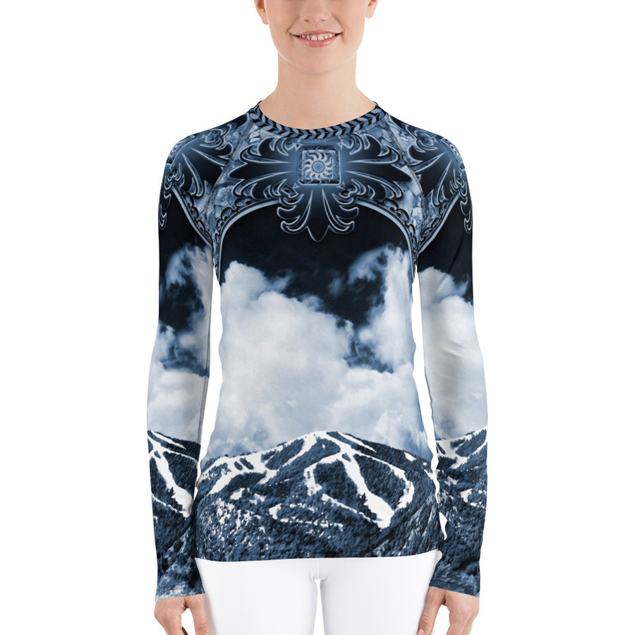 Mt. Baldy Indigo Women's Long Sleeve Top