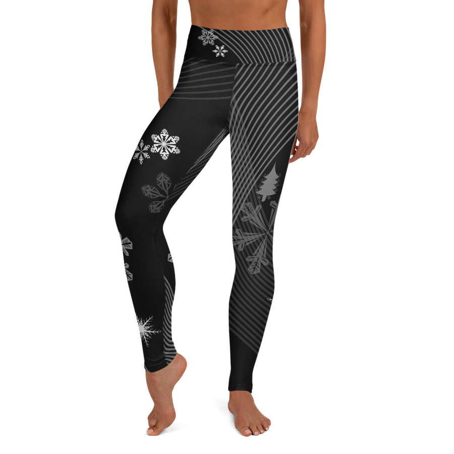 Night Ski Yoga Leggings