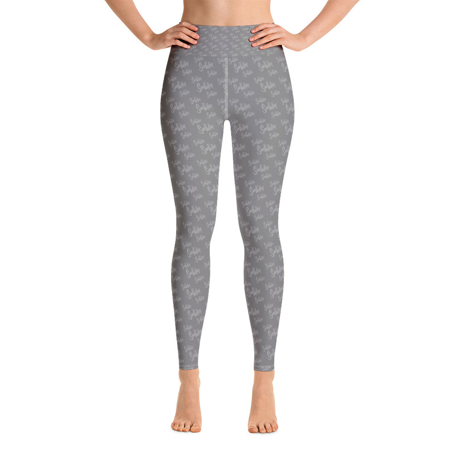 Sun Valley Logo Grey Yoga Leggings