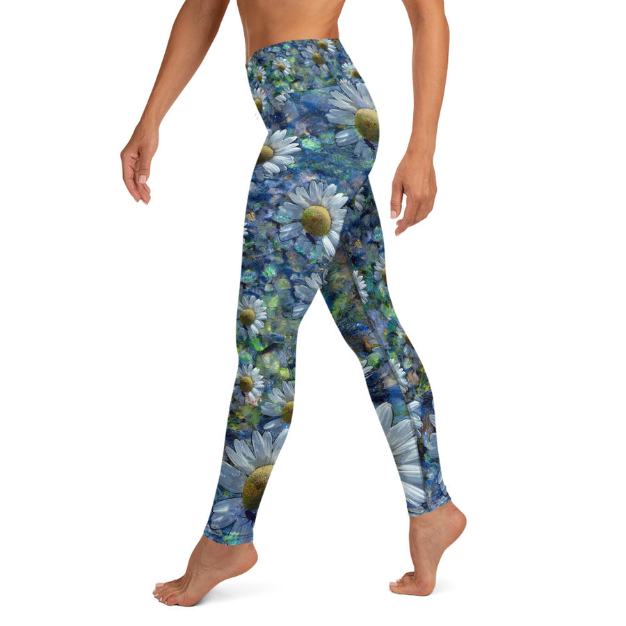 Floating Daisies Yoga Leggings