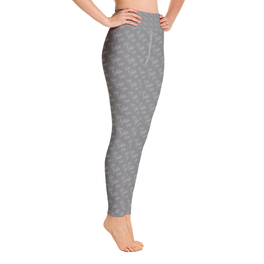 Sun Valley Logo Grey Yoga Leggings