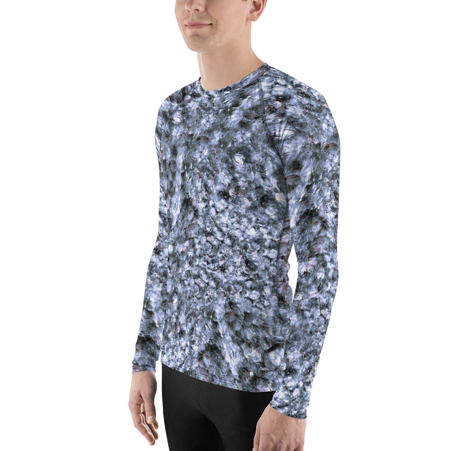 Riverbed Blue Men's Rash Guard