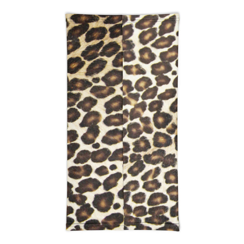 Natural Leopard Neck Gaiter