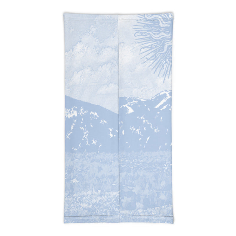 Summer Over Baldy Lt/Blue Neck Gaiter