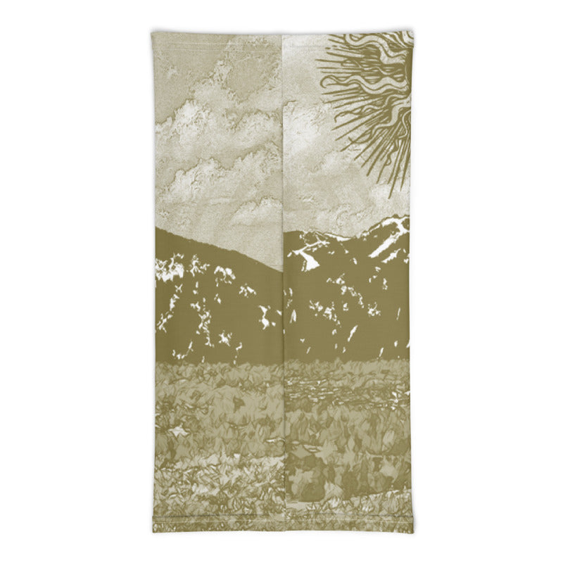 Summer Over Baldy Olive Neck Gaiter