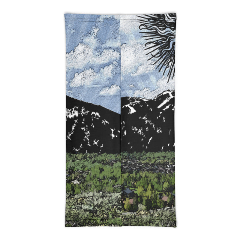 Summer Sun Over Baldy Neck Gaiter