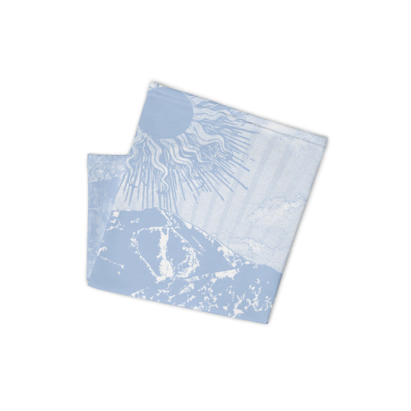 Summer Over Baldy Lt/Blue Neck Gaiter