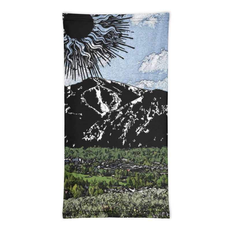 Summer Sun Over Baldy Neck Gaiter