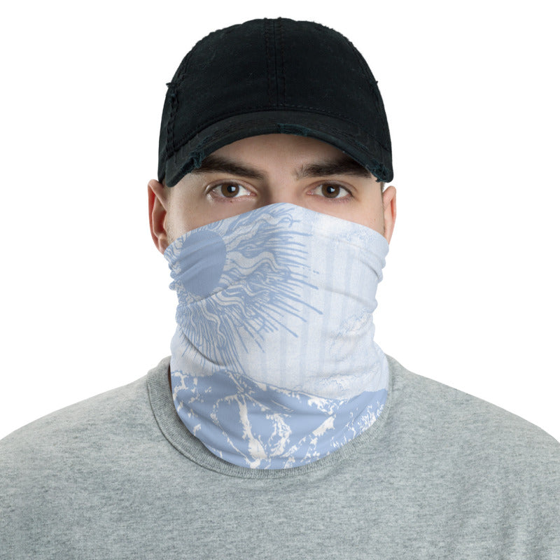 Summer Over Baldy Lt/Blue Neck Gaiter