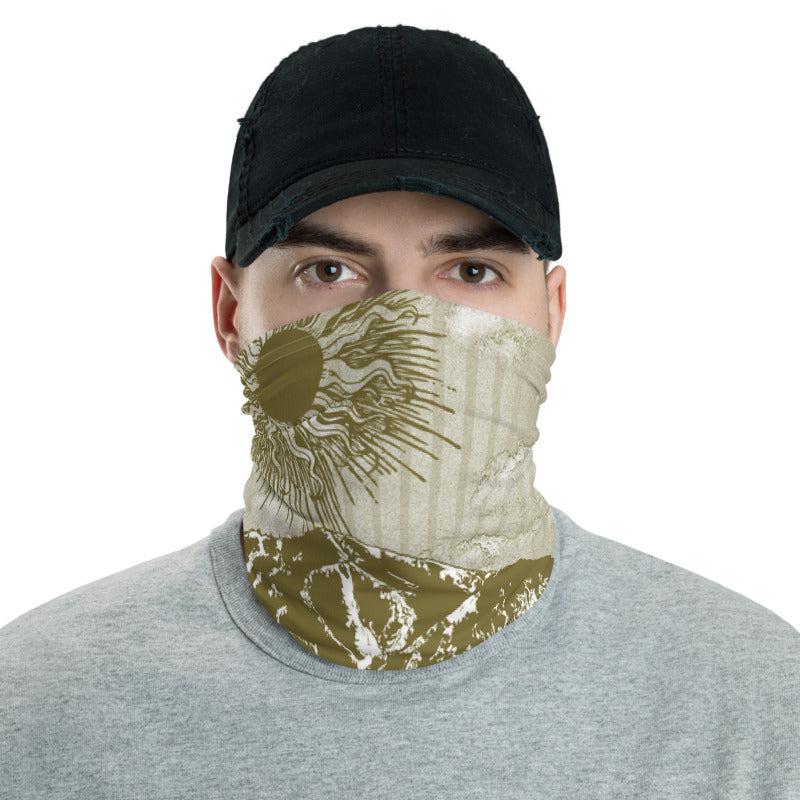 Summer Over Baldy Olive Neck Gaiter