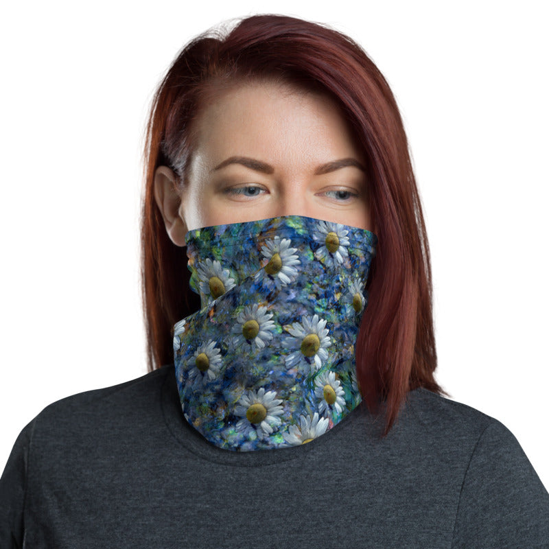 Floating Daisies Neck Gaiter