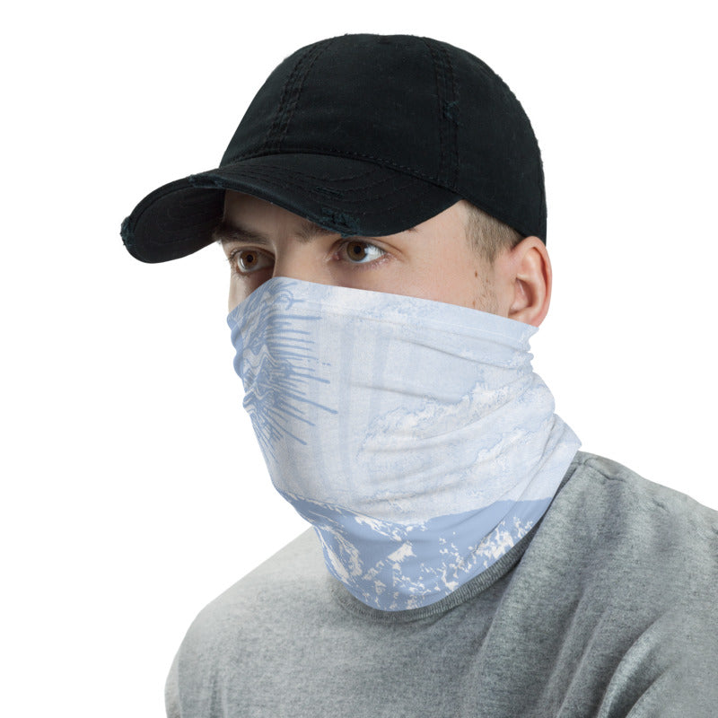 Summer Over Baldy Lt/Blue Neck Gaiter